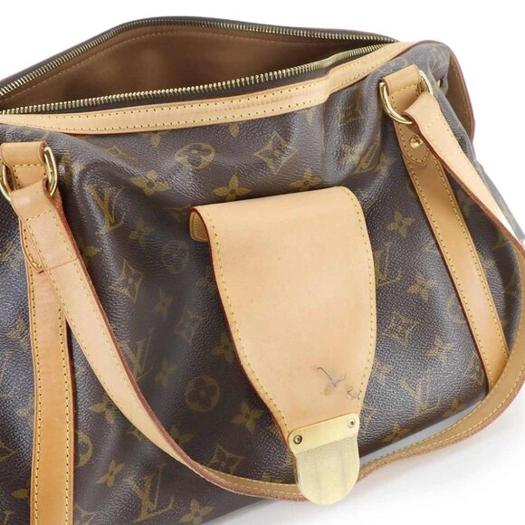 LOUIS VUITTON Monogram Stresa PM Shoulder Bag Brown M51186 Purse 90279032 - Picture 8 of 11